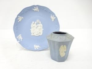 WEDGWOOD　ウェッジウッド　ジャスパー　プレート・フラワーベースセット　洋食器